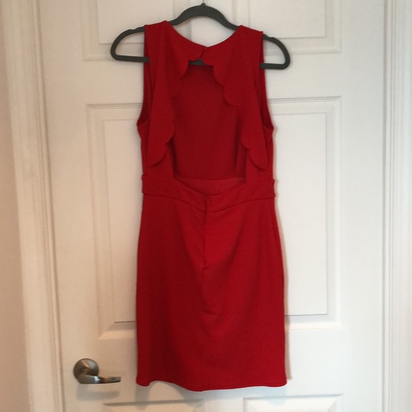 Red dress from top shop for sale. Never worn. - Picture 2 of 2